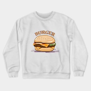 Burger Crewneck Sweatshirt